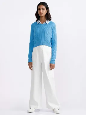 Nuon Blue Roxie Sweater