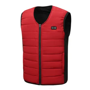 12 Area V Neck Heated Gilet