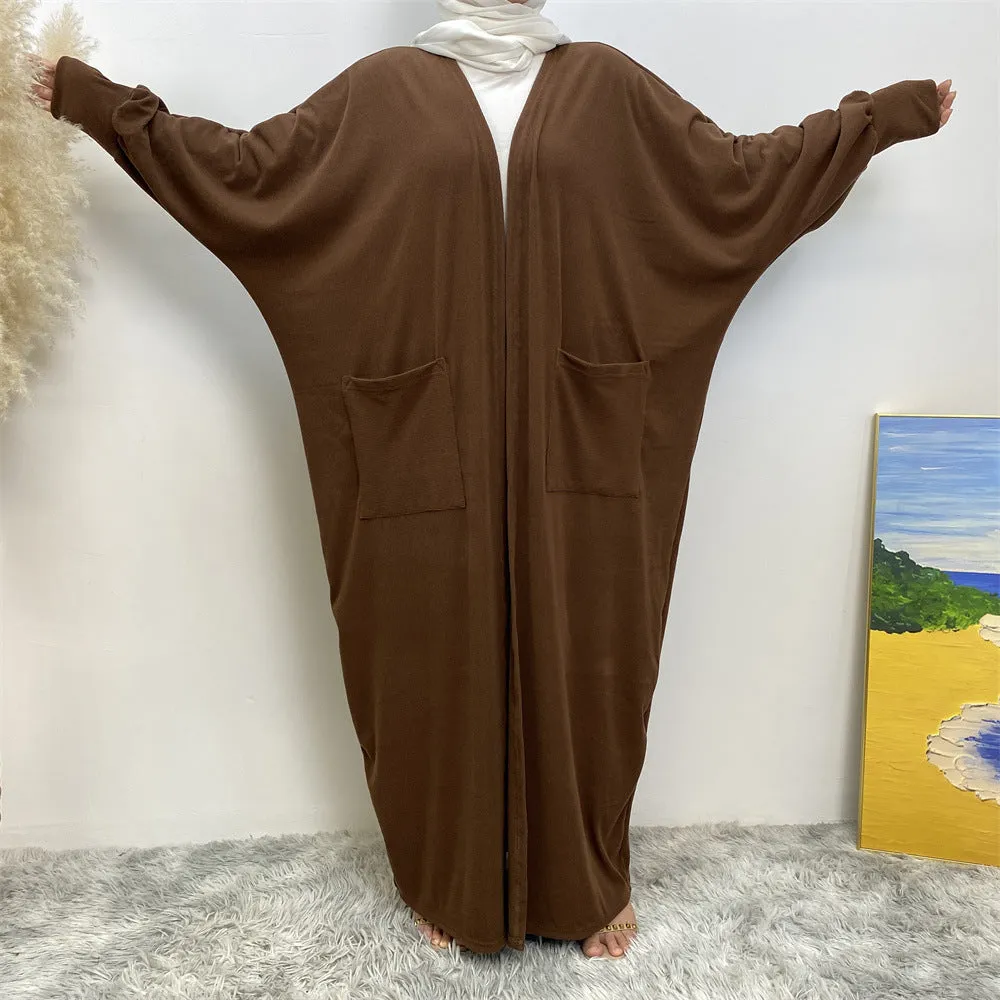 1997 plain cardigan abaya