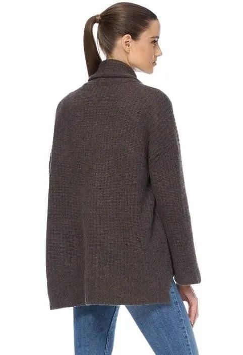 360 Cashmere - Adah Sweater in Espresso