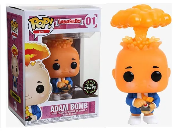 Adam Bomb (Glow in the Dark, Garbage Pail Kids) 01 **Chase**  [Condition: 7.5/10]