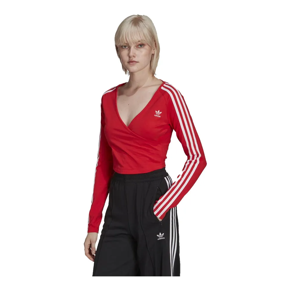 adidas Women's Originals Adicolor Classics Cropped Long Sleeve Shirt