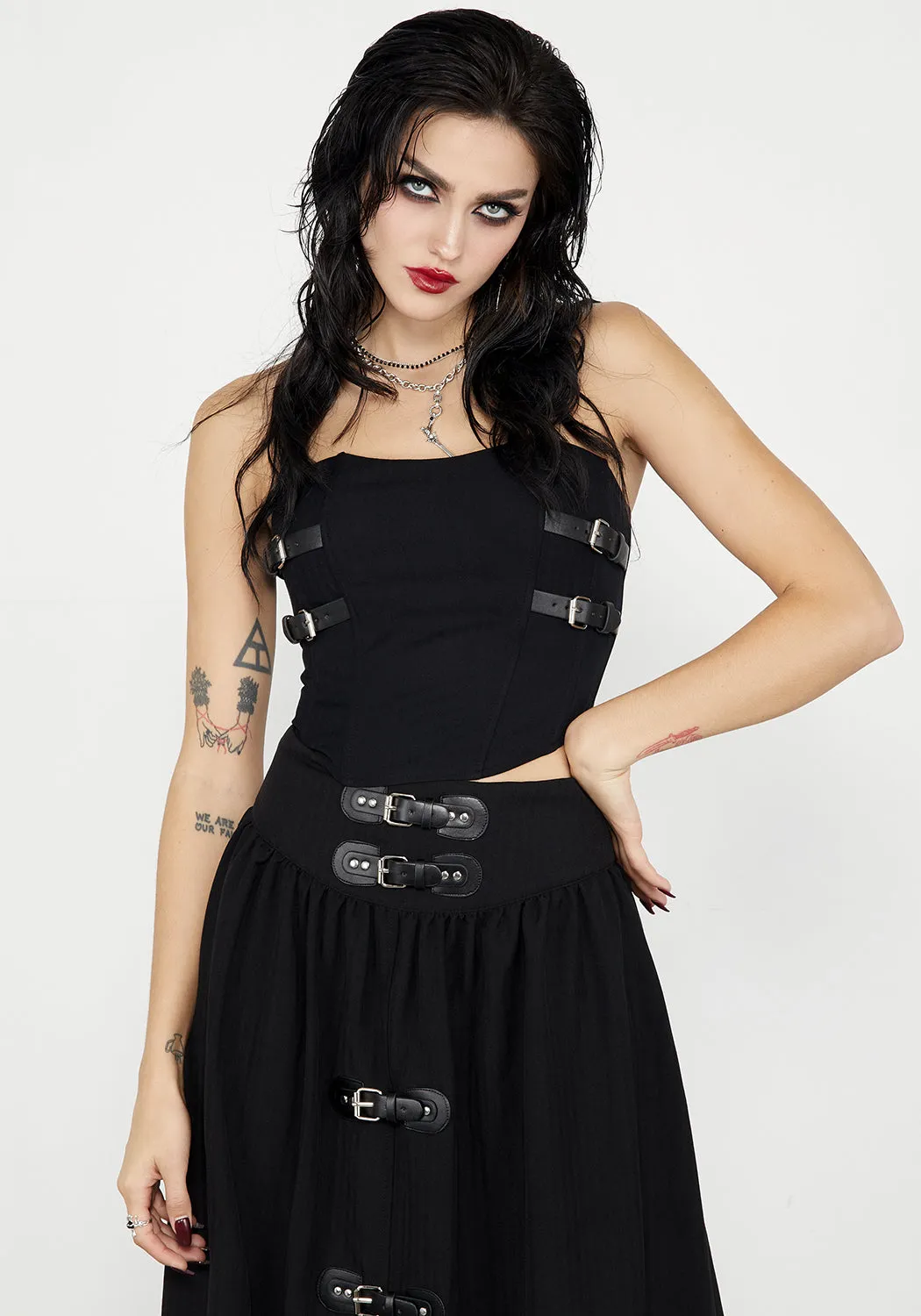 Afterlife Buckled Corset