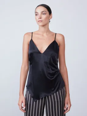 Alannah Asymmetrical Cami - Black