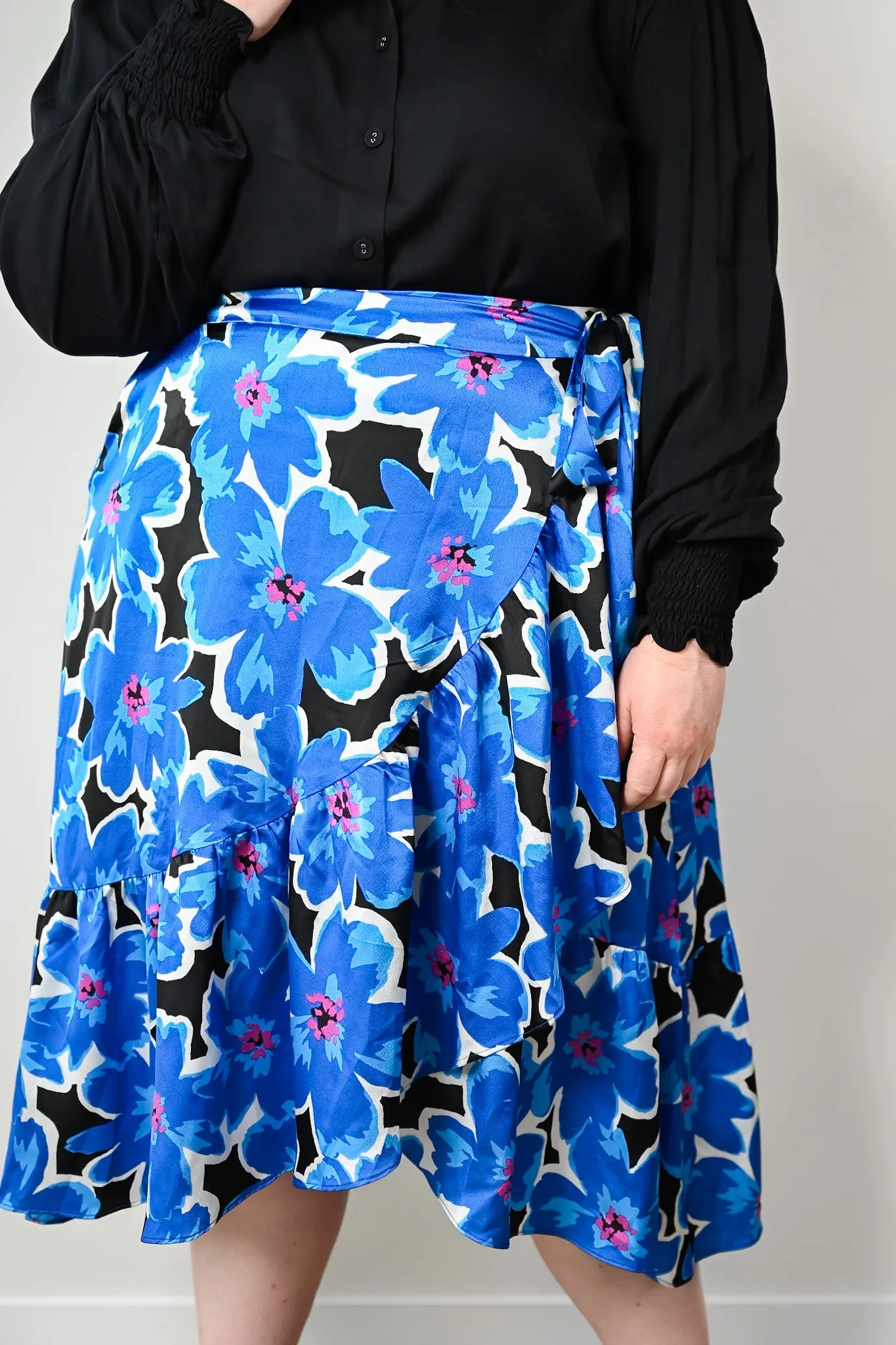 Amalia Skirt - Retro Blue