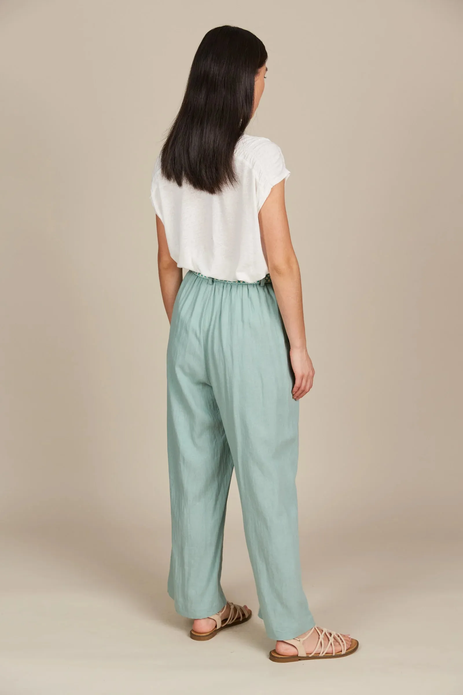 Amelie Pant - Seafoam