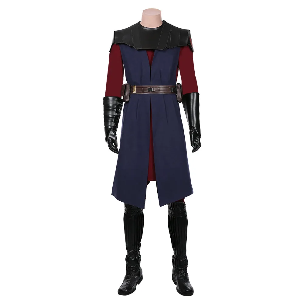 Anakin Skywalker Coat Cloak Uniform Outfits Halloween Carnival Suit Cosplay Costume