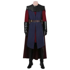 Anakin Skywalker Coat Cloak Uniform Outfits Halloween Carnival Suit Cosplay Costume