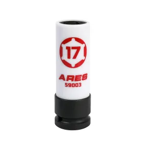 ARES 59003 - 17mm Non-Marring Impact Lug Nut Socket