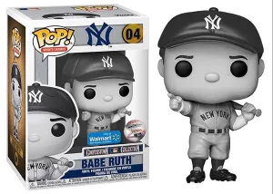 Babe Ruth (Black & White, Sports Legends) 04 - Walmart Exclusive [Damaged: 6.5/10]