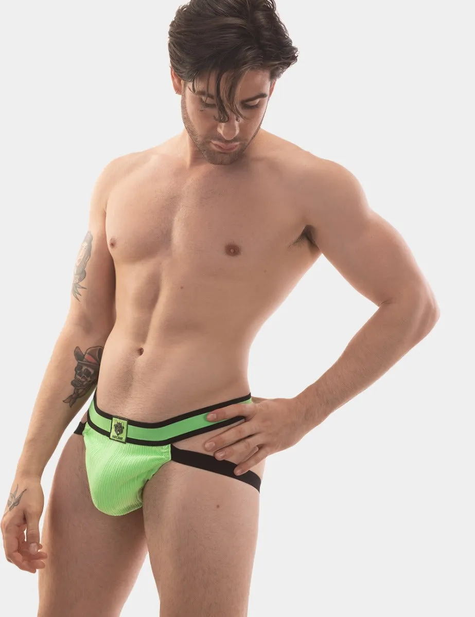 Barcode Berlin Jockstrap Yeni Neongreen Black