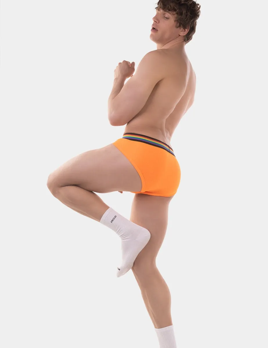 Barcode Berlin Pride Brief Neon Orange