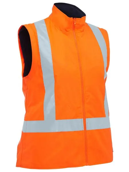 Bisley Women's Taped Hi Vis 5 In 1 Rain Jacket (BKL6975)