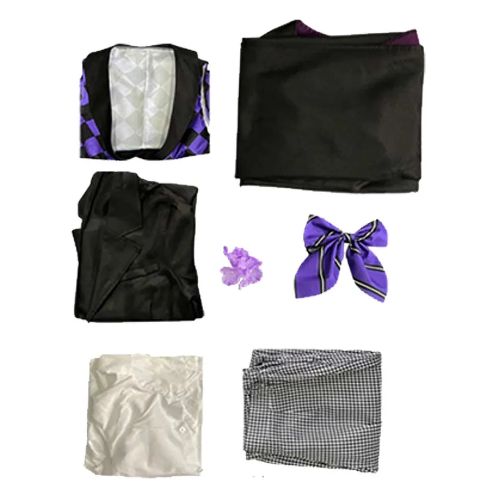 Black Butler Season 4: Public School Arc Violet Gregory  Black Outfit Party Carnival Halloween Cosplay Costume