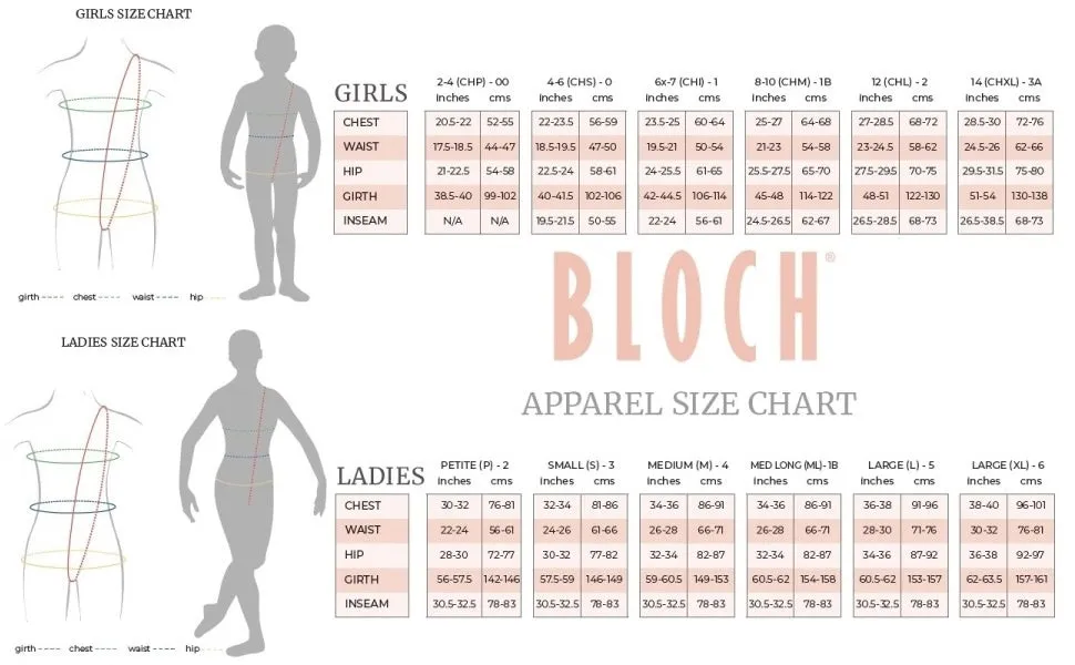 Bloch L8820 Power Mesh Back Camisole Leotard