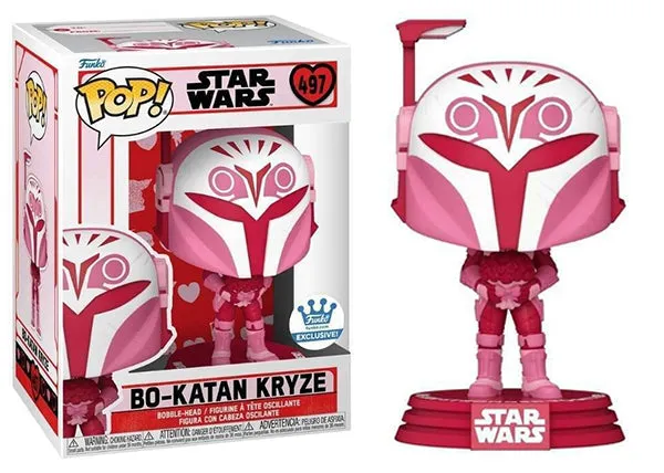 Bo-Katan Kryze (Pink, Clone Wars) 497 - Funko Shop Excusive [Damaged: 7.5/10]