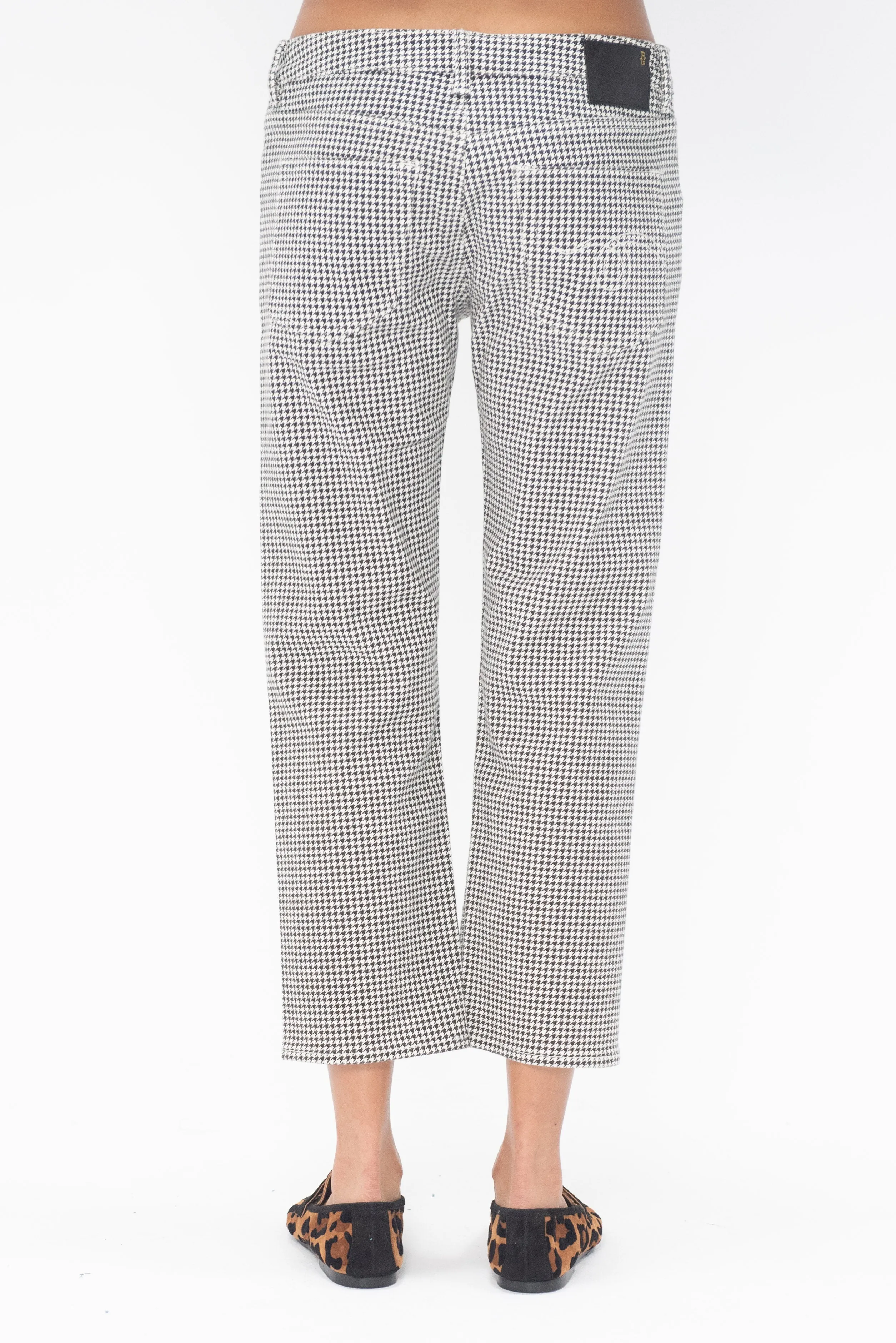 Boy Straight, Printed Houndstooth