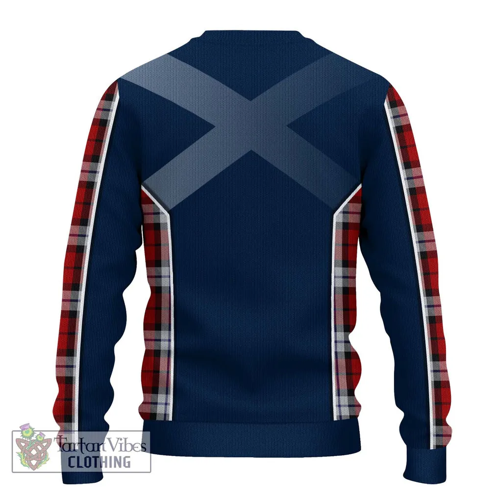 Brodie Dress Tartan Ugly Sweater with Family Crest and Lion Rampant Vibes Sport Style