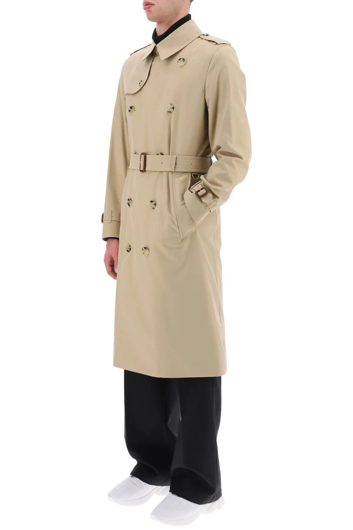 Burberry long kensington heritage trench coat