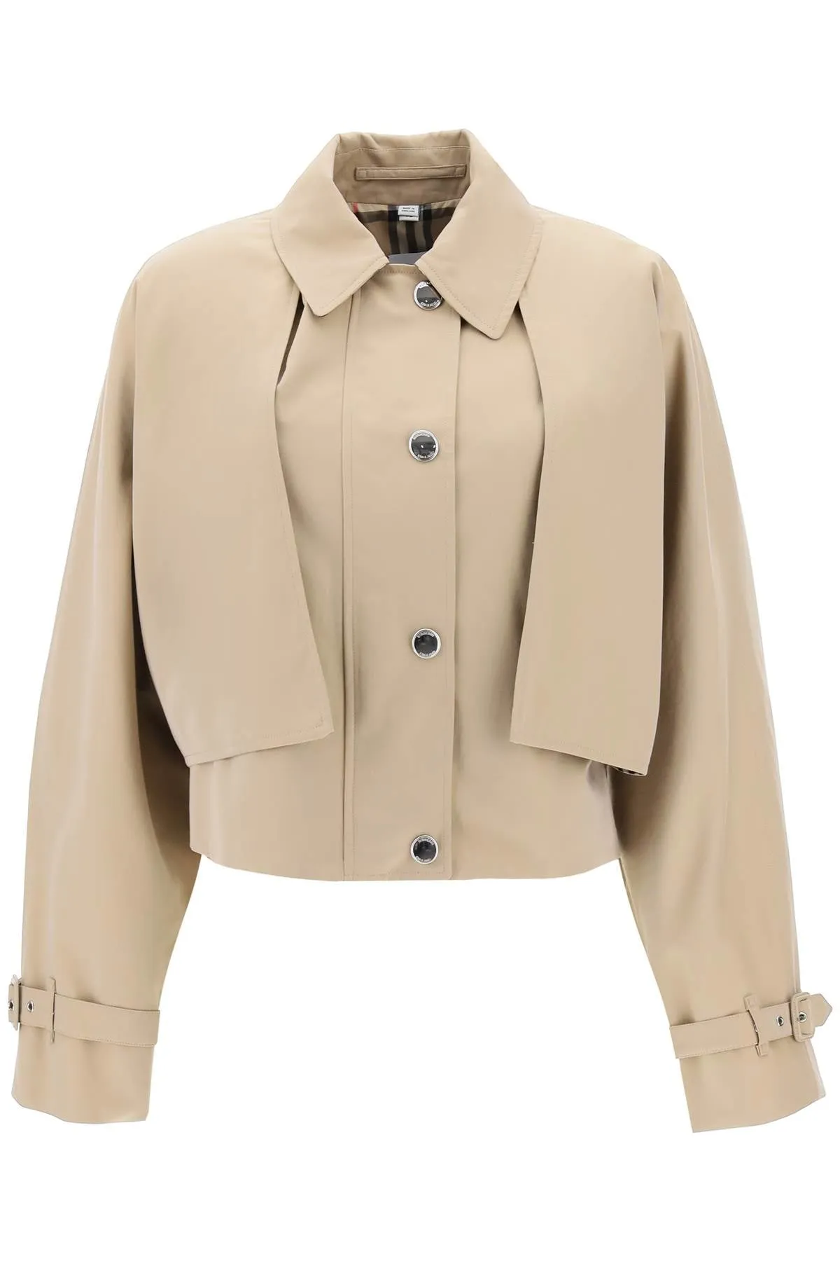 Burberry pippacott cropped jacket