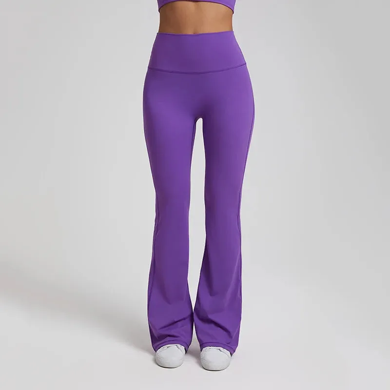 Buttery Soft High Waist Flare Leggings