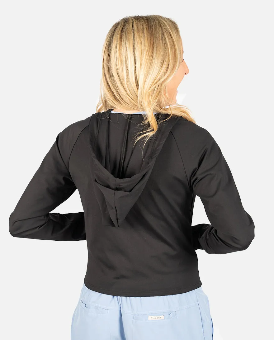 Cameron Crop Ultrastretch Hoodie