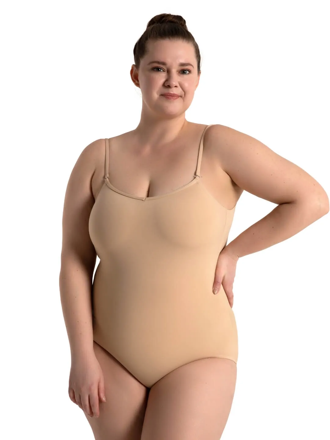 Capezio TB1420 Team Basics Adult Camisole Leotard with Adjustable Straps