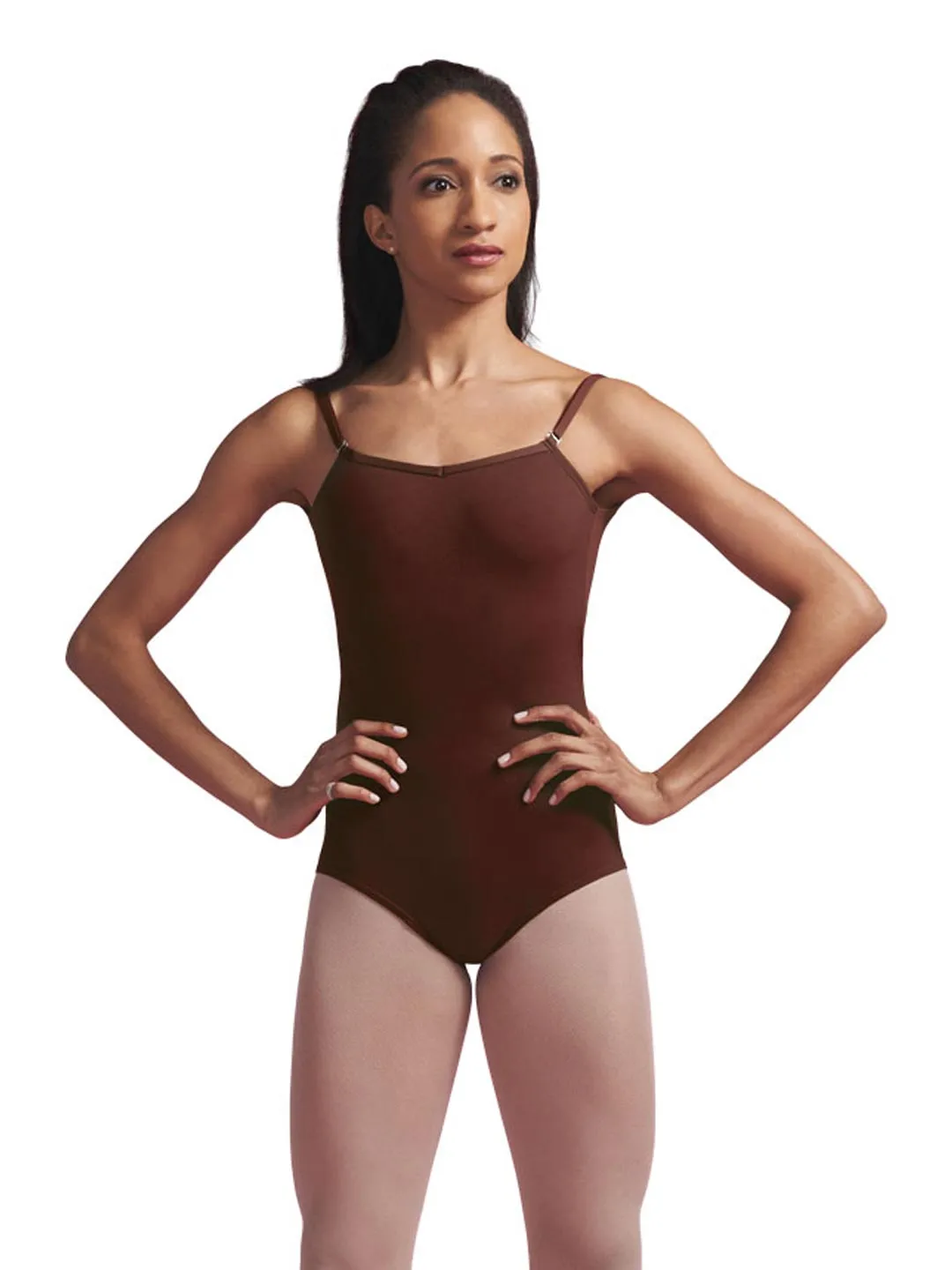 Capezio TB1420 Team Basics Adult Camisole Leotard with Adjustable Straps