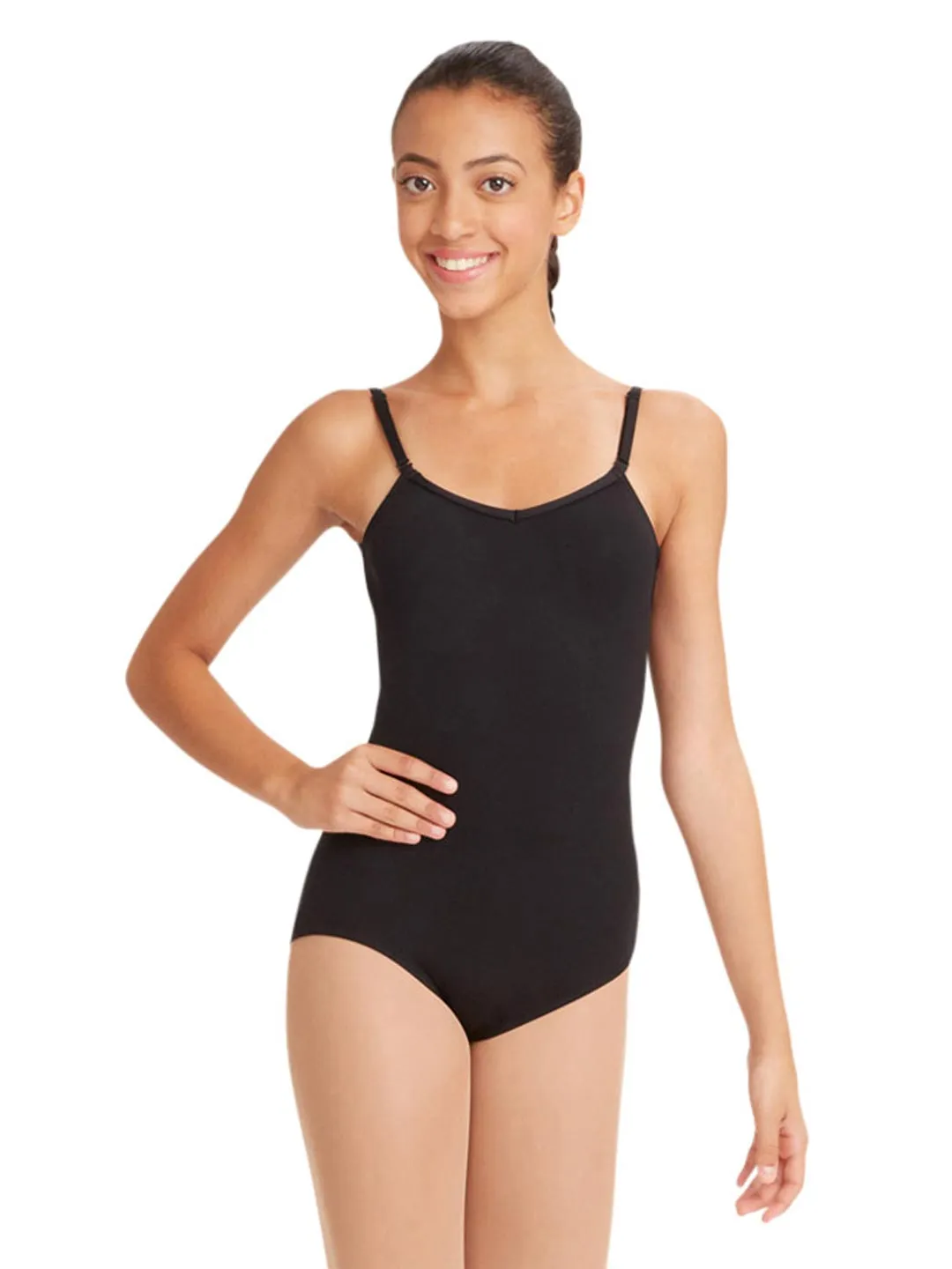 Capezio TB1420 Team Basics Adult Camisole Leotard with Adjustable Straps