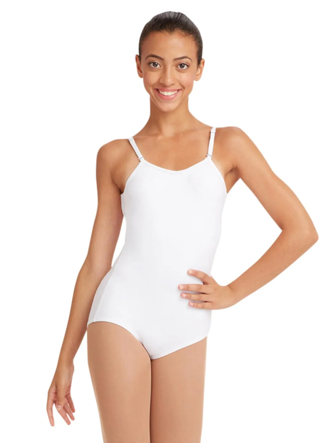 Capezio TB1420 Team Basics Adult Camisole Leotard with Adjustable Straps