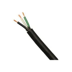 CCI 233860408 Electrical Cord, 16 AWG Wire, 3 -Conductor, Copper Conductor, TPE Insulation, Seoprene/TPE Sheath