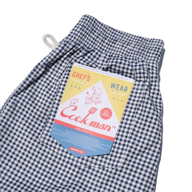 Cookman Chef Pants - Gingham Navy