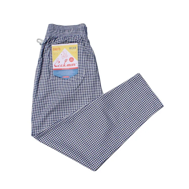 Cookman Chef Pants - Gingham Navy