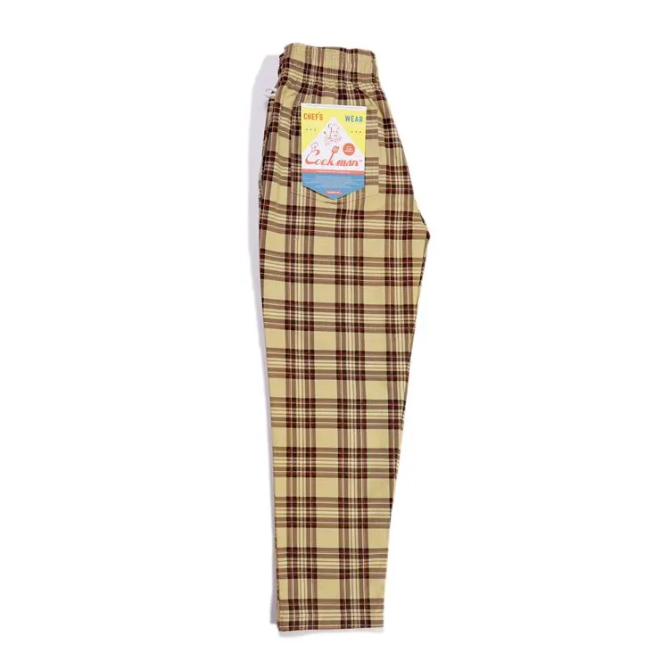 Cookman Chef Pants - Tartan Beige