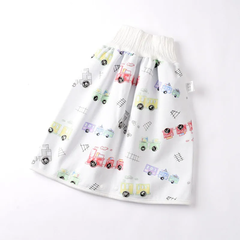 Cotton and bamboo fiber Baby diaper skirt