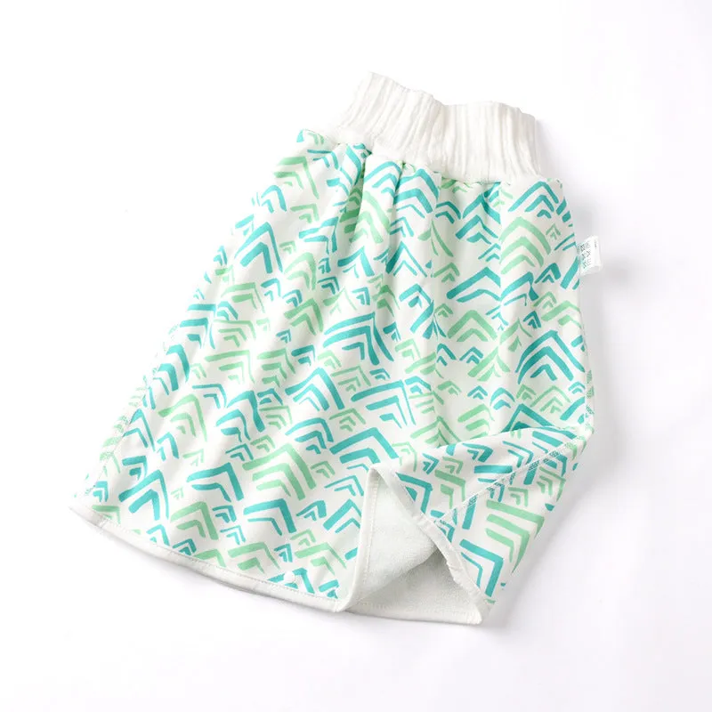 Cotton and bamboo fiber Baby diaper skirt