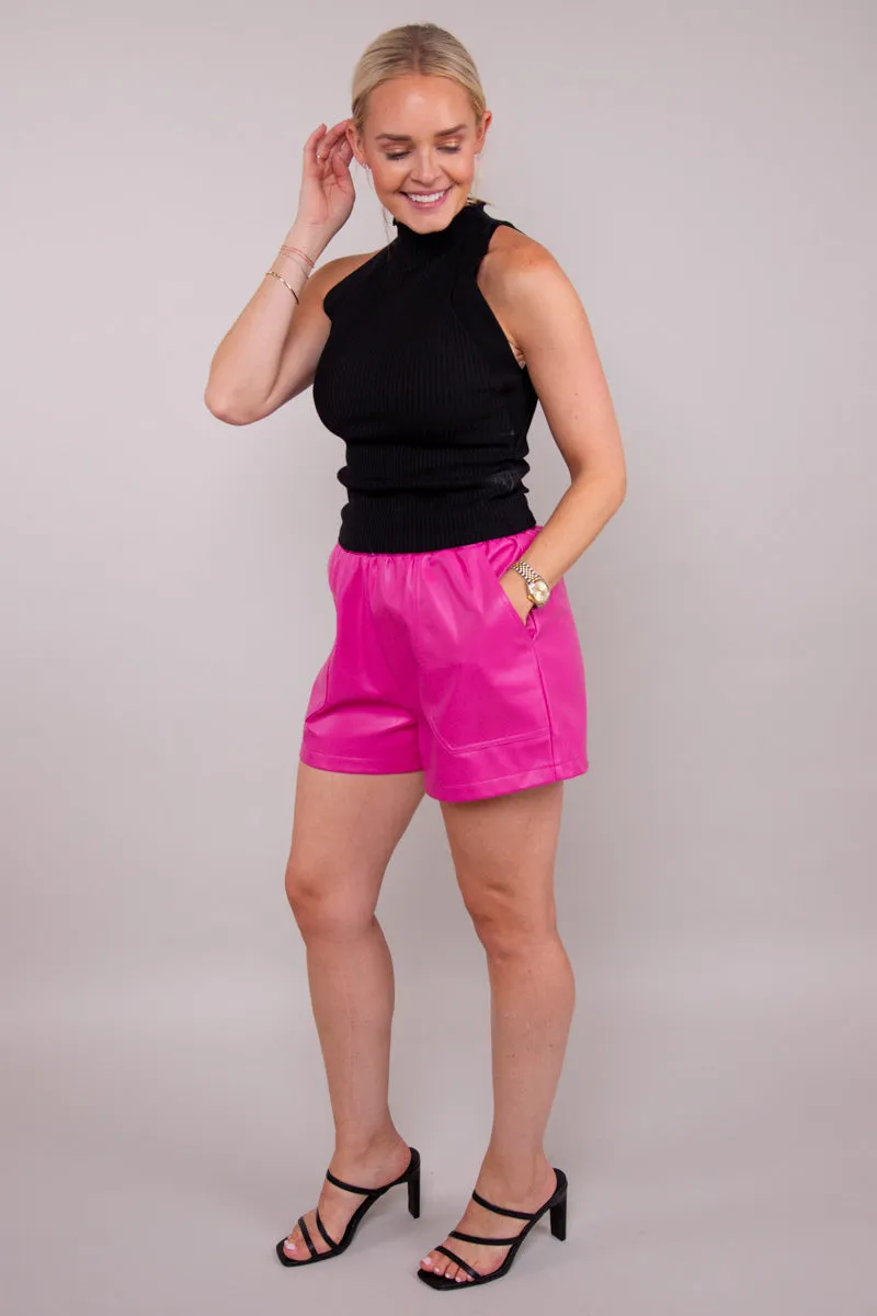 Couture City Shorts-Pink - Large - FINAL SALE