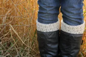 Crochet Pattern for Star Stitch Boot Cuffs | Crochet Boot Cuffs Pattern | Boot Cuff Crocheting Pattern | DIY Written Crochet Instructions