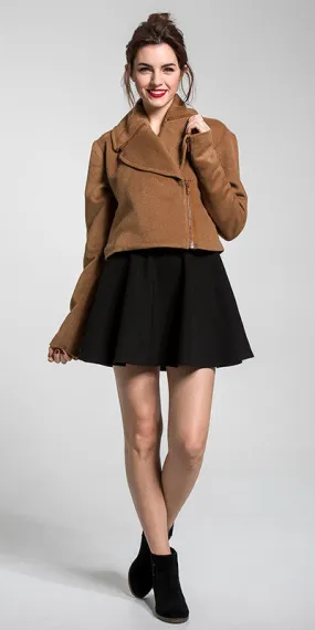 Cropped Wool Jacket