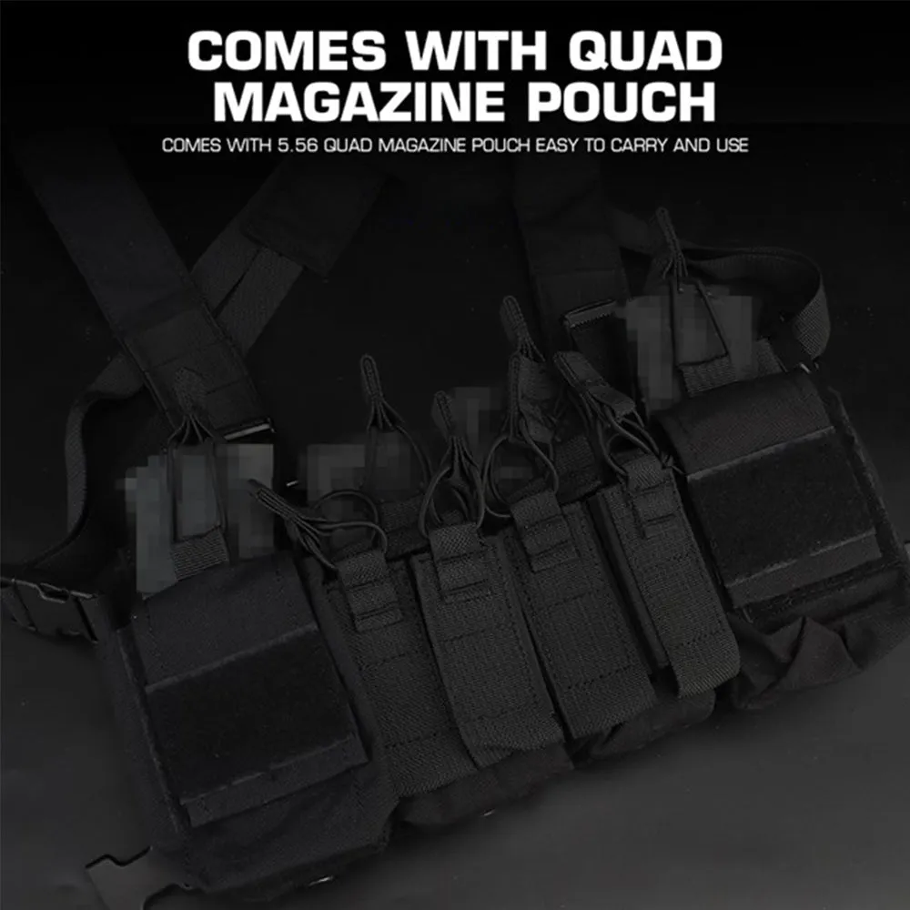 D3CRX Multi-functional Detachable Chest Rig Tactical Gear