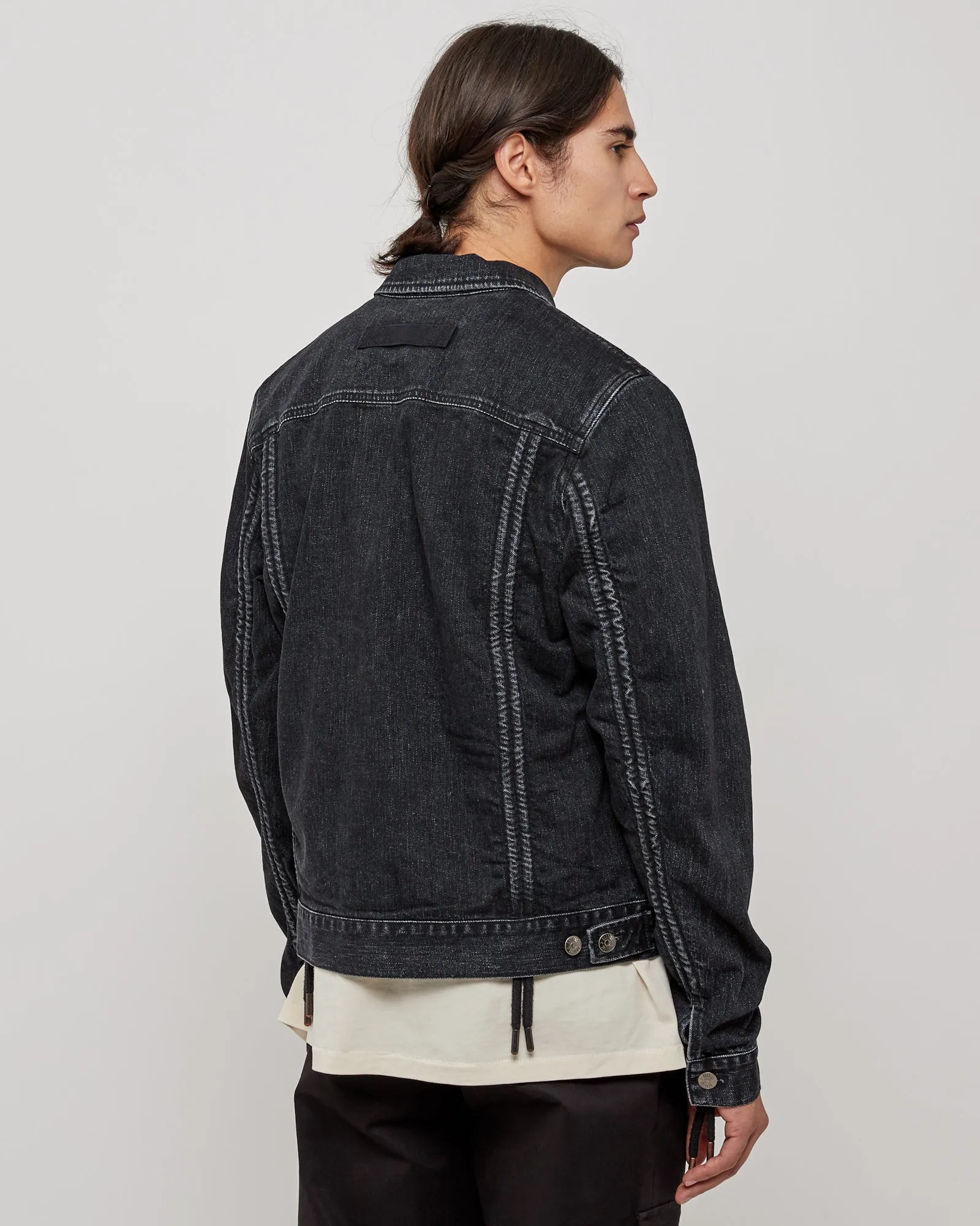 Denim Jacket in Black