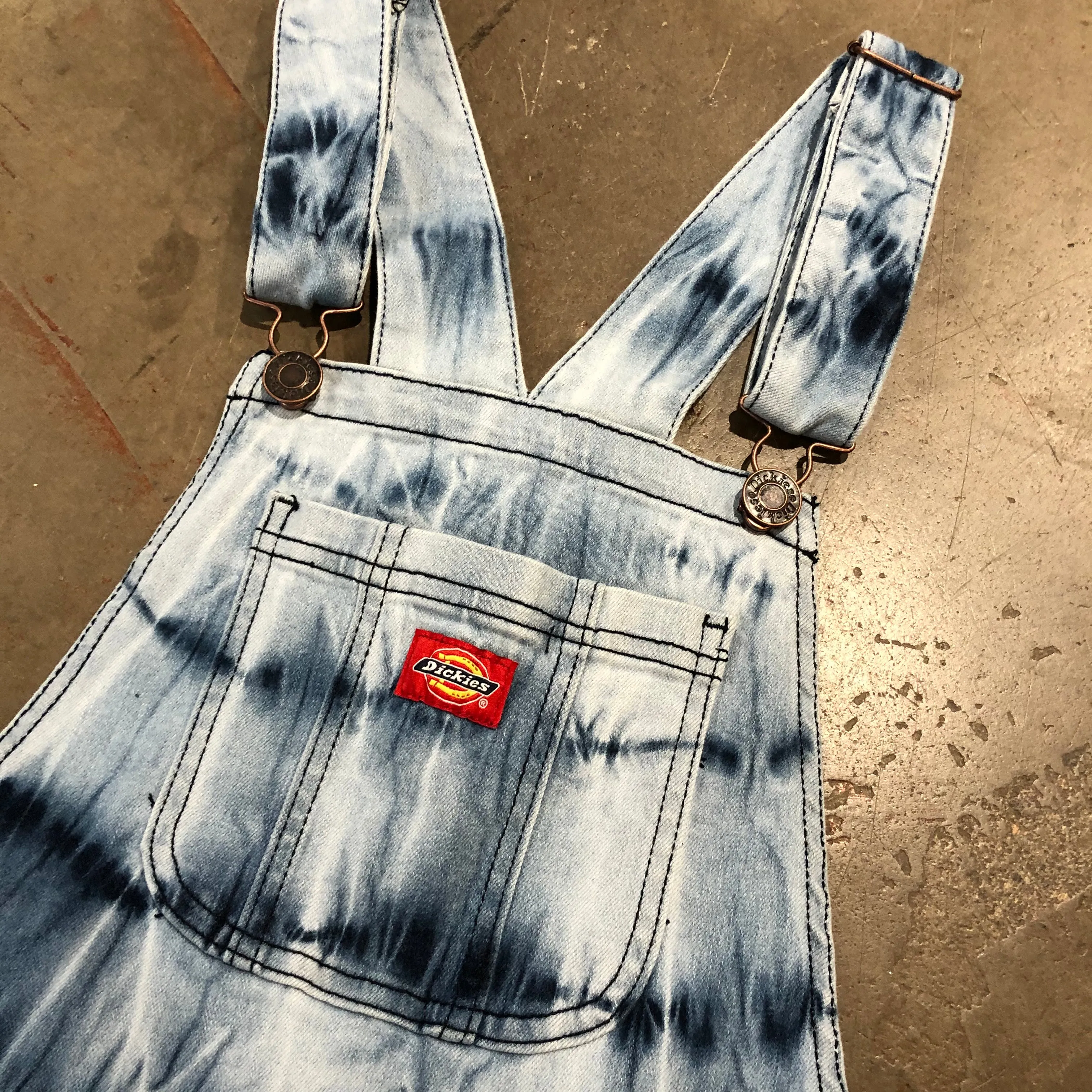 Dickies Girls 3" Hem Roll Shortalls