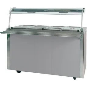 DR409 Moffat Versicarte Plus Hot Food Service Counter With Bain Marie VCBM4