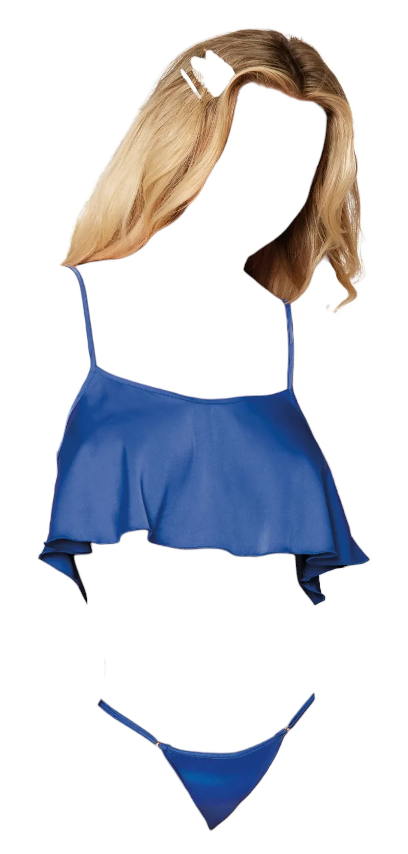 Dreamgirl Flutter Camisole & Bikini Panty Periwinkle