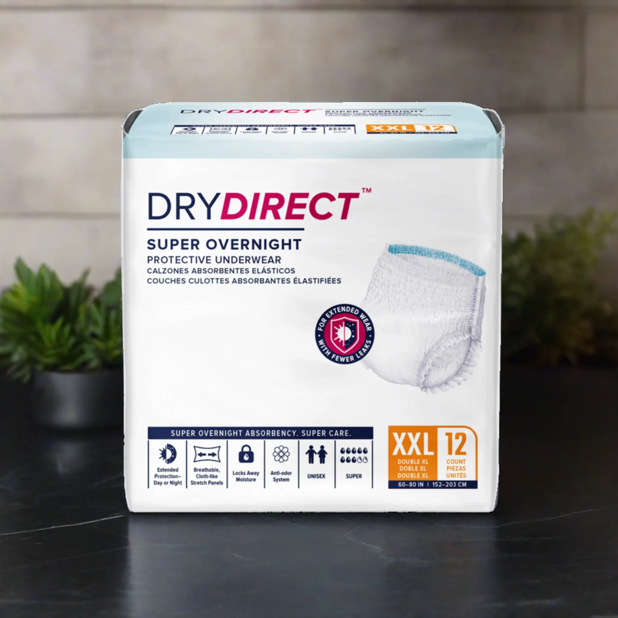 Dry Direct Super Overnight Underwear