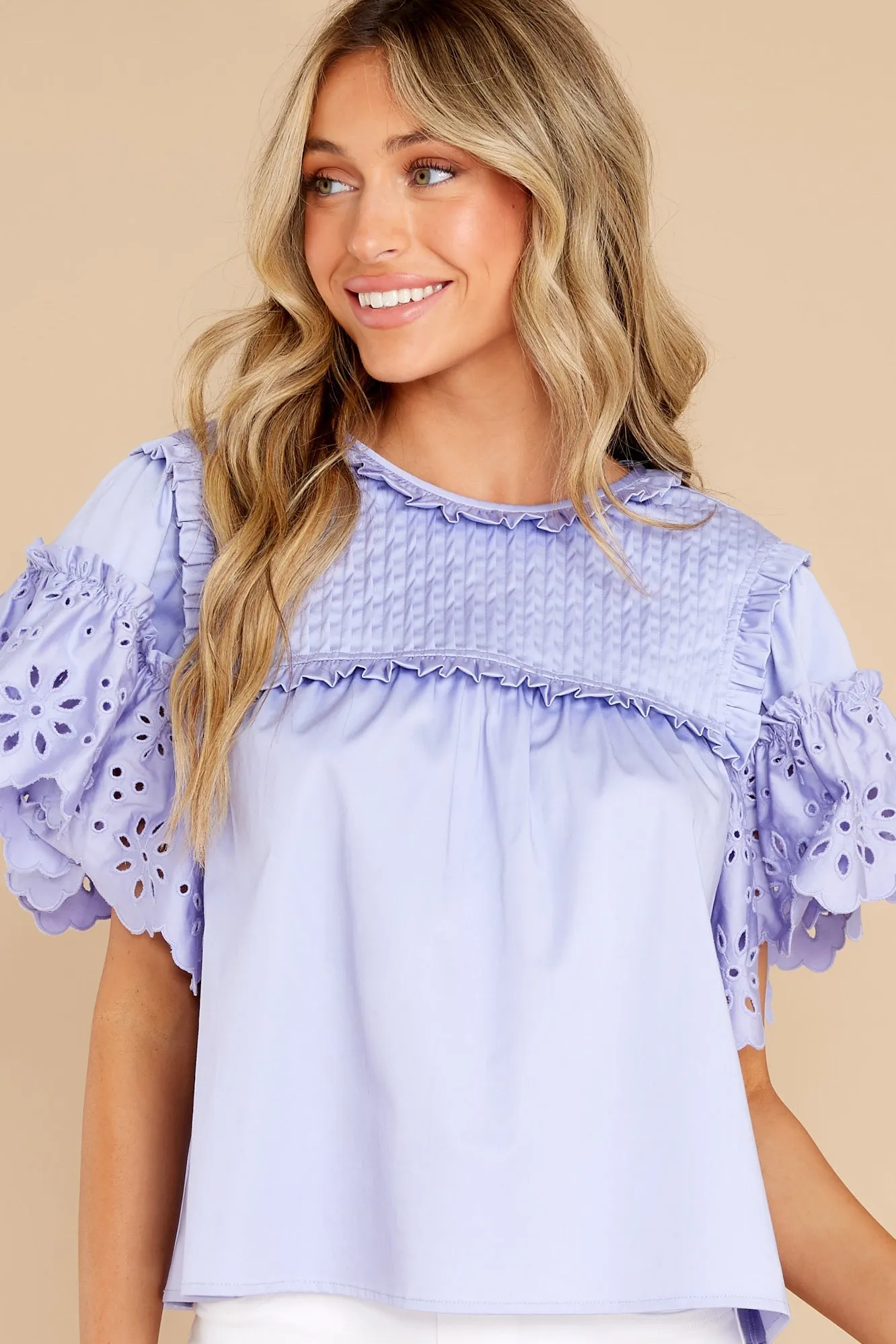 Ella Serene Blue Top