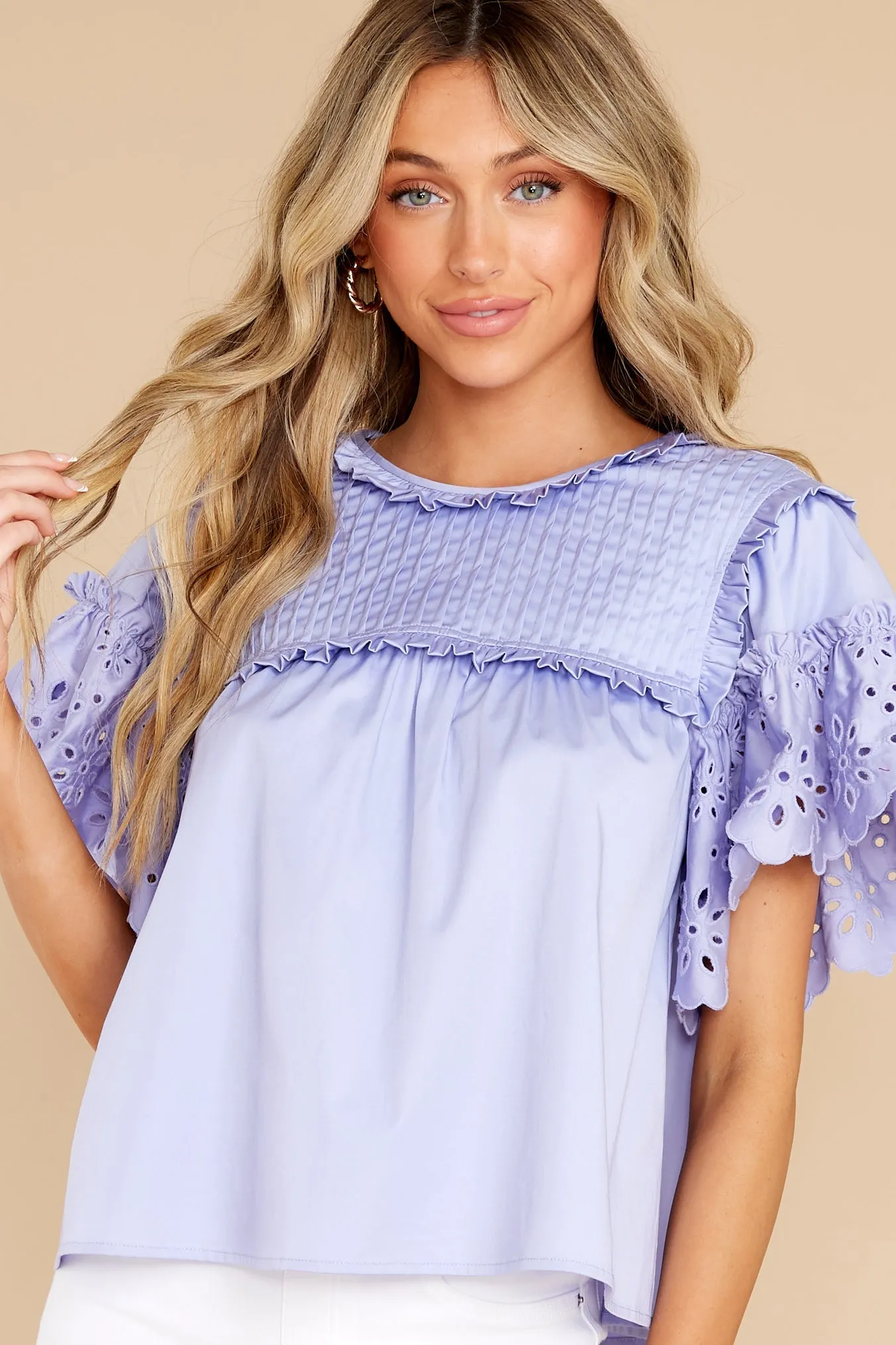 Ella Serene Blue Top