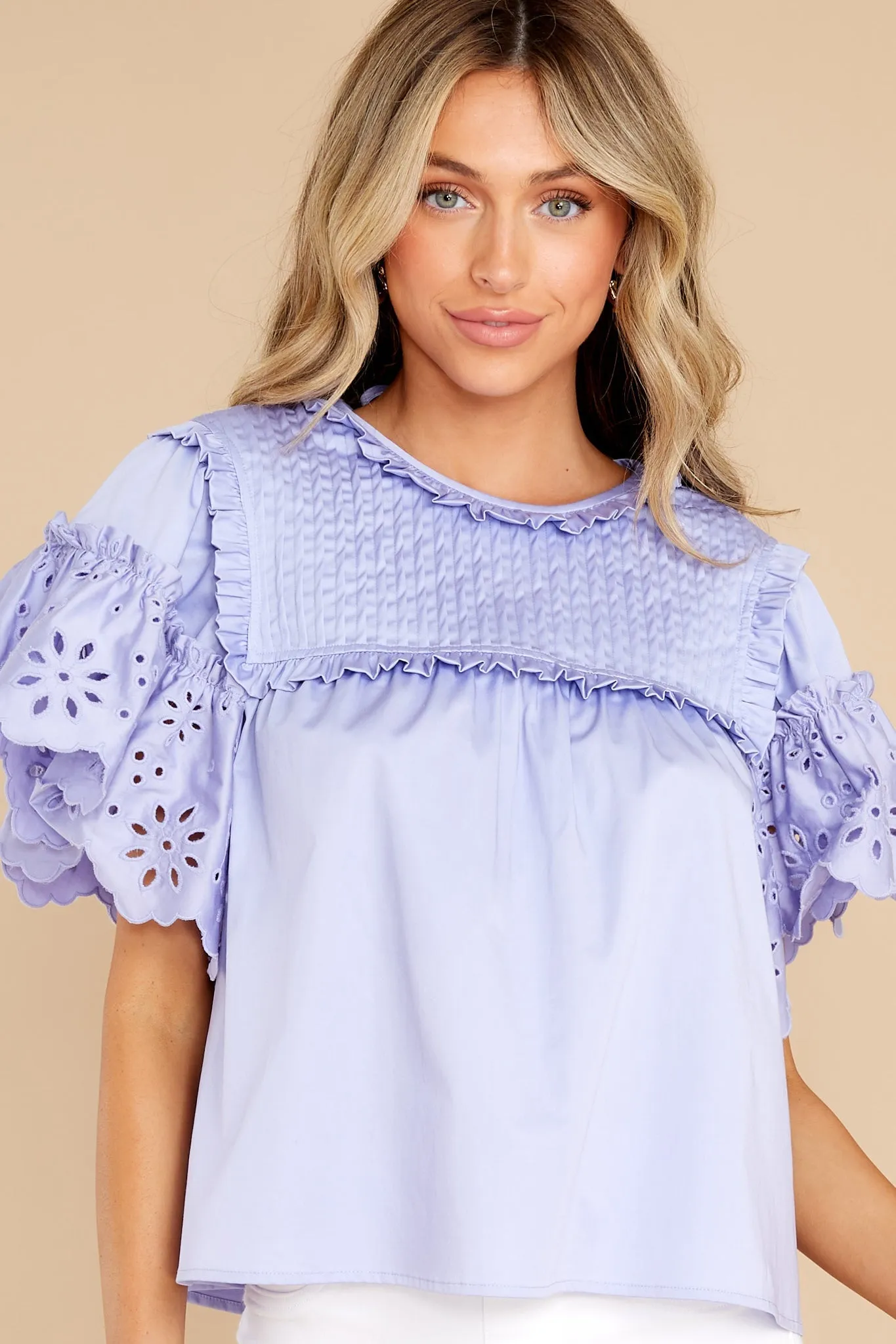 Ella Serene Blue Top