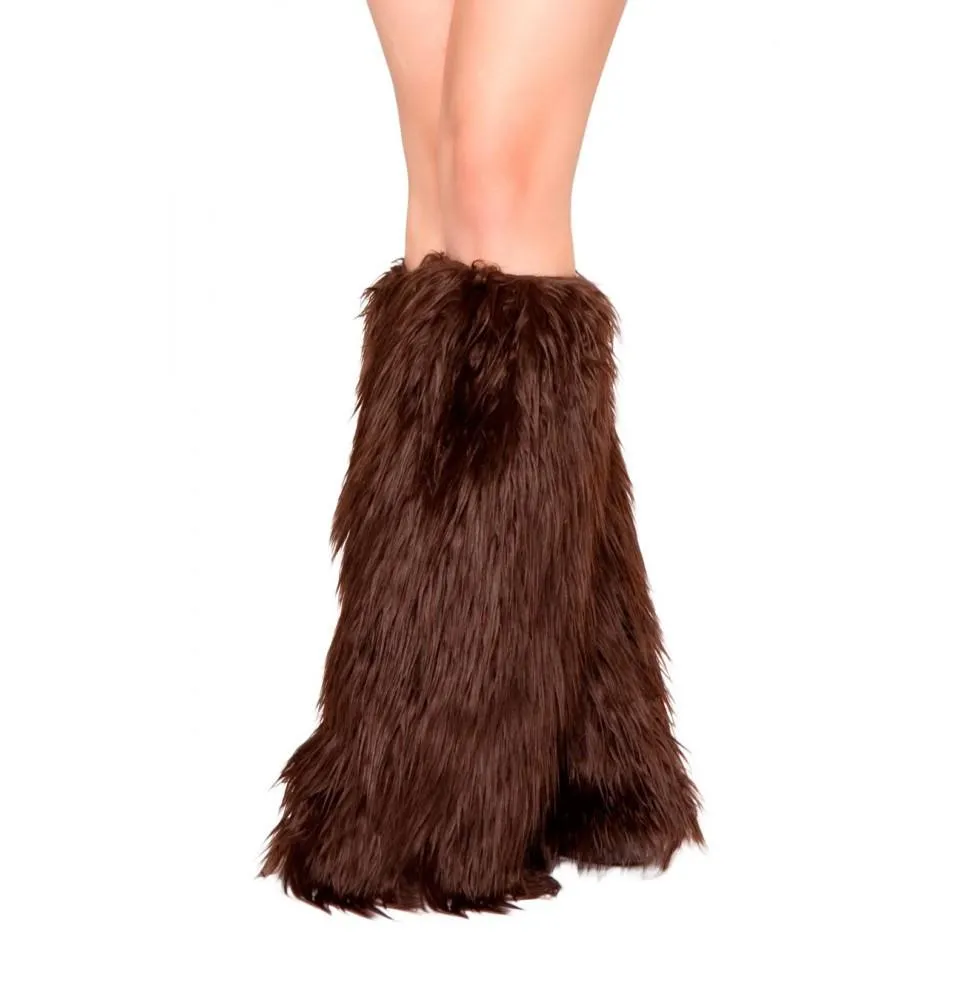 Faux fur Leg Warmers