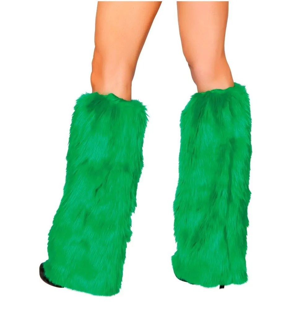 Faux fur Leg Warmers